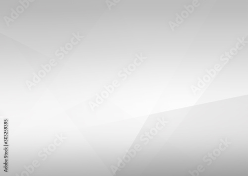 White and grey background. Corporate technology modern design. Pattern style geometric. Abstract modern background used about technology or product presentation backdrop. Vector illustration.