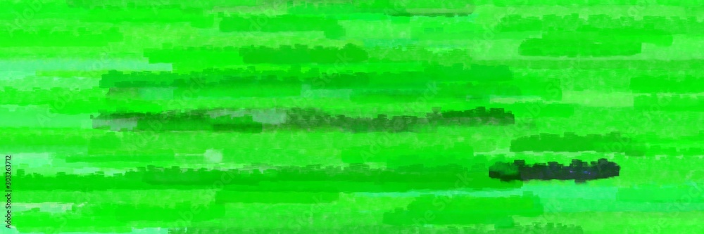 Fototapeta premium horizontal lines banner with lime green, pastel green and forest green colors