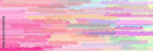 various horizontal lines banner with baby pink  hot pink and thistle colors