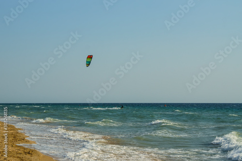 paradise coast kiting on the beach extreme sports and recreation