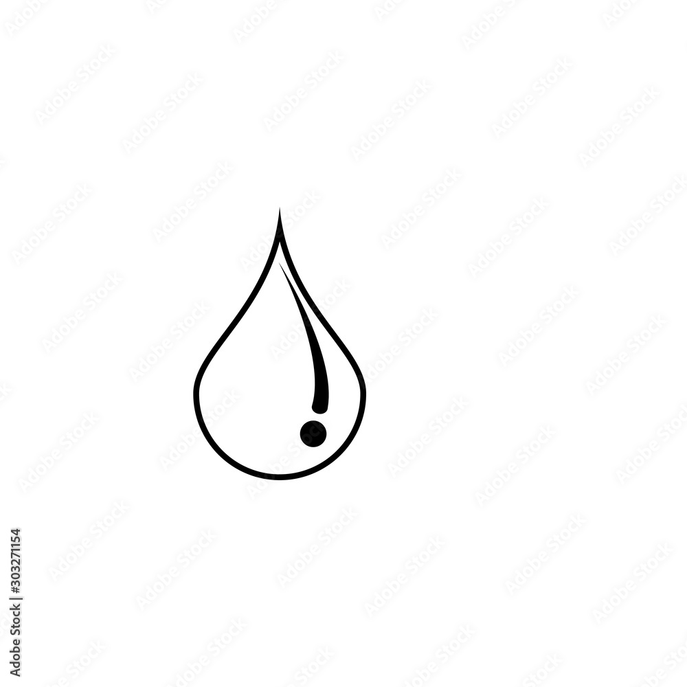 Water drop Logo Template vector Water drop Logo Template vector