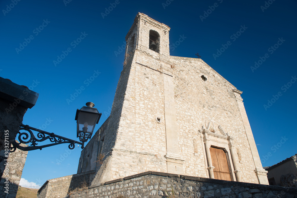 Obraz premium Palazzo Adriano, Palermo Province, Sicily : Church of Saint Nicholas