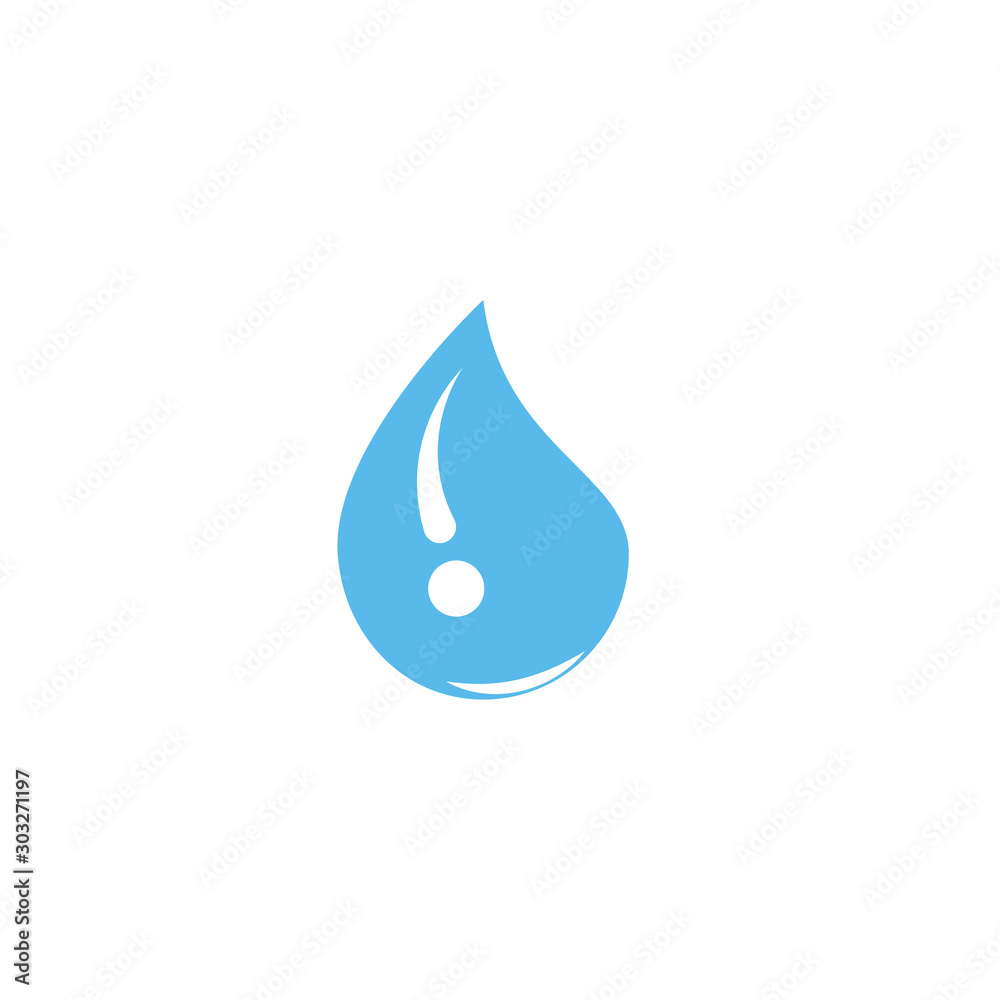 Water drop Logo Template vector Water drop Logo Template vector