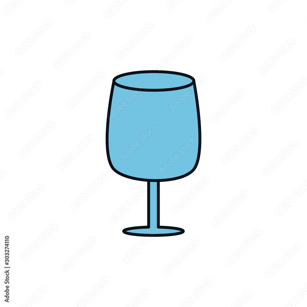 wine glass celebration party line fill design wine glass celebration party line fill design