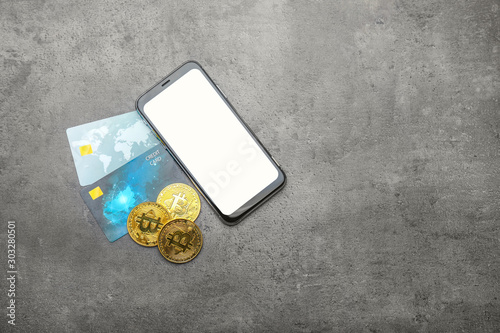 Mobile phone, bitcoins and ...