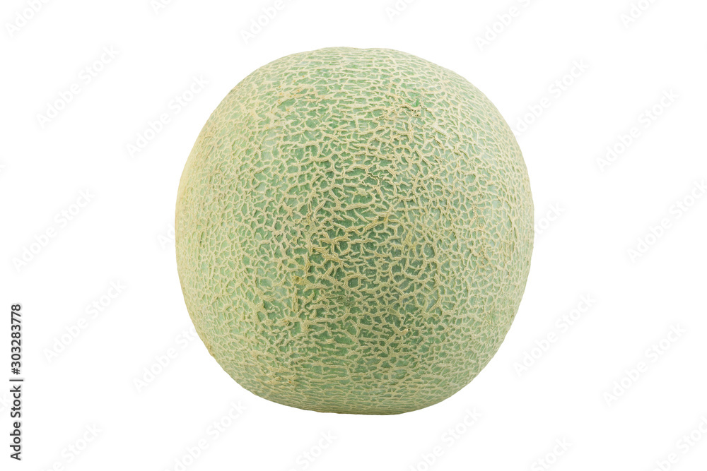 Cantaloupe melon isolated on white background with clipping path Cantaloupe melon isolated on white background with clipping path