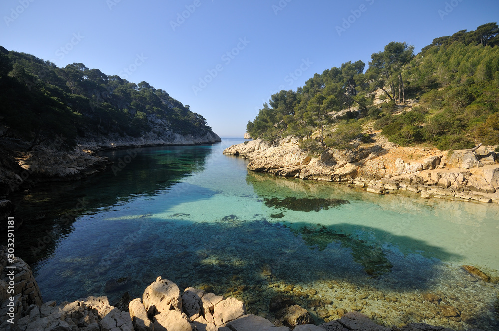 Fototapeta premium Calanque de Port-Pin