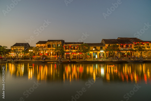  Tourist landmark of the city Hoi An. Vietnam