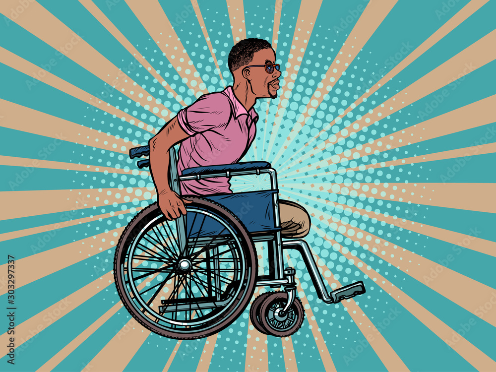 legless african man disabled veteran in a wheelchair legless african man disabled veteran in a wheelchair