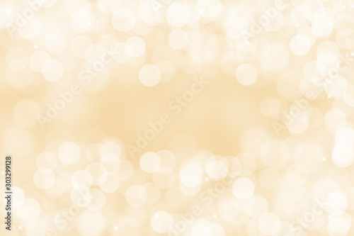 Soft blurred bokeh Yellow background