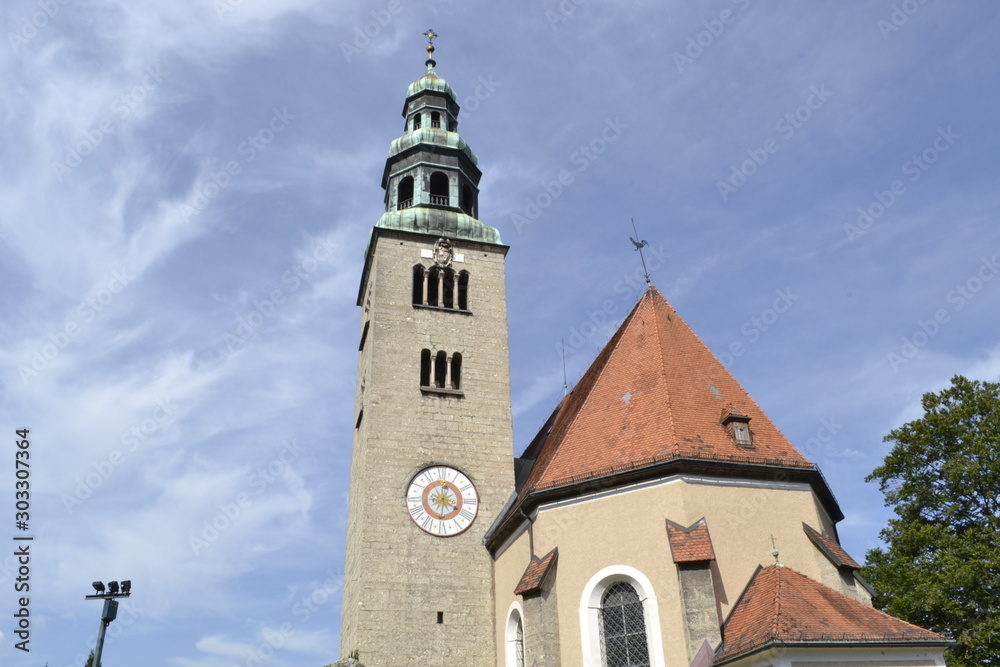 old church tower