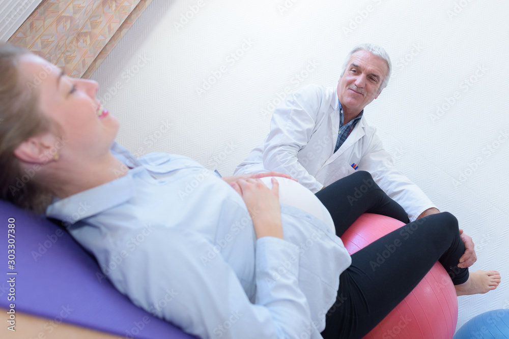 a woman in antenatal class a woman in antenatal class