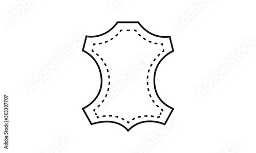 Leather Tag Vector