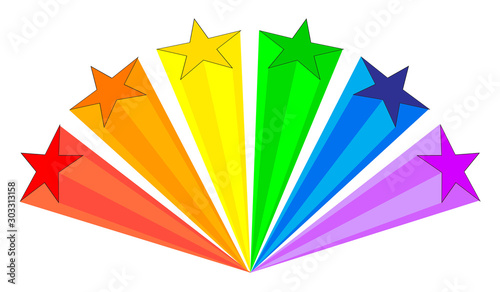 LGBT Color Stars