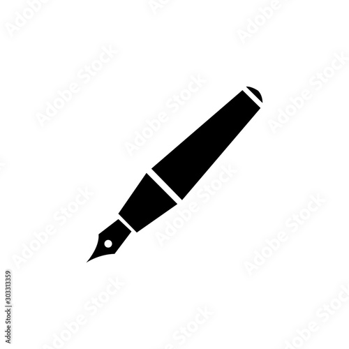 pen icon vector - illustration