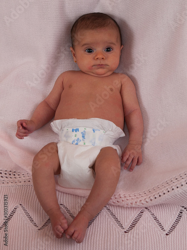 Bebe De Dos Meses Stock Photo Adobe Stock