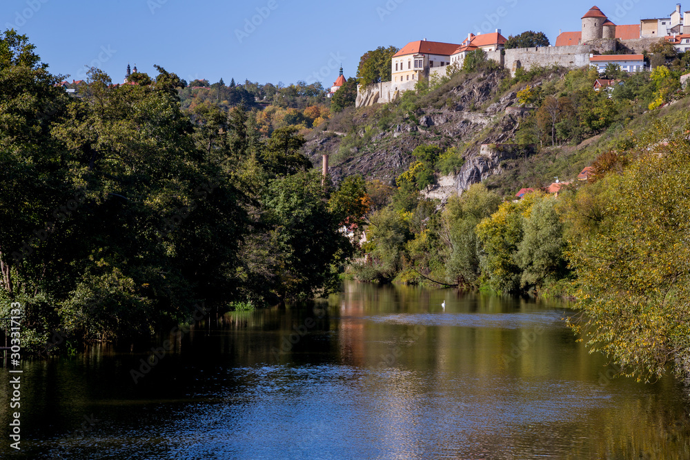 The historic town of Znojmo