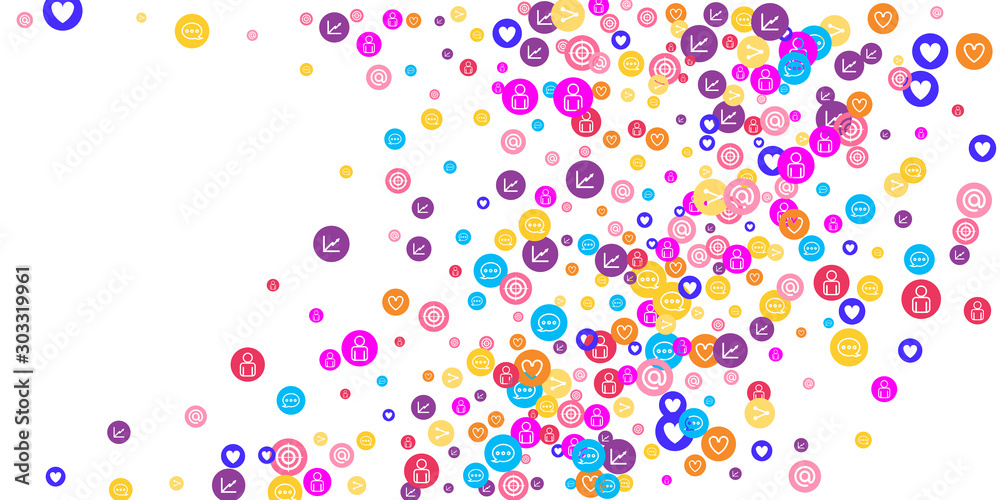 Social media marketing, Communication concept. Social media marketing, Communication concept.