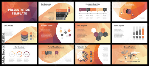 Business presentation templates