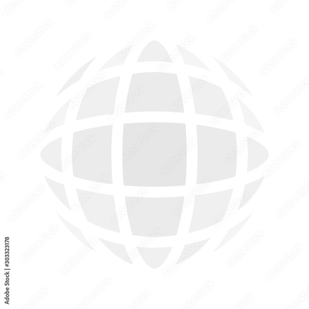 Vector stylized icon planet earth. Design element for design templates sites, business cards, posters, brochures, flyers, catalogs. Address Internet page logo. Transparent gradient gray. Vector stylized icon planet earth. Design element for design templates sites, business cards, posters, brochures, flyers, catalogs. Address Internet page logo. Transparent gradient gray.