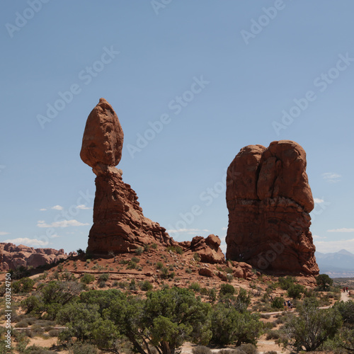  inside the arches national park