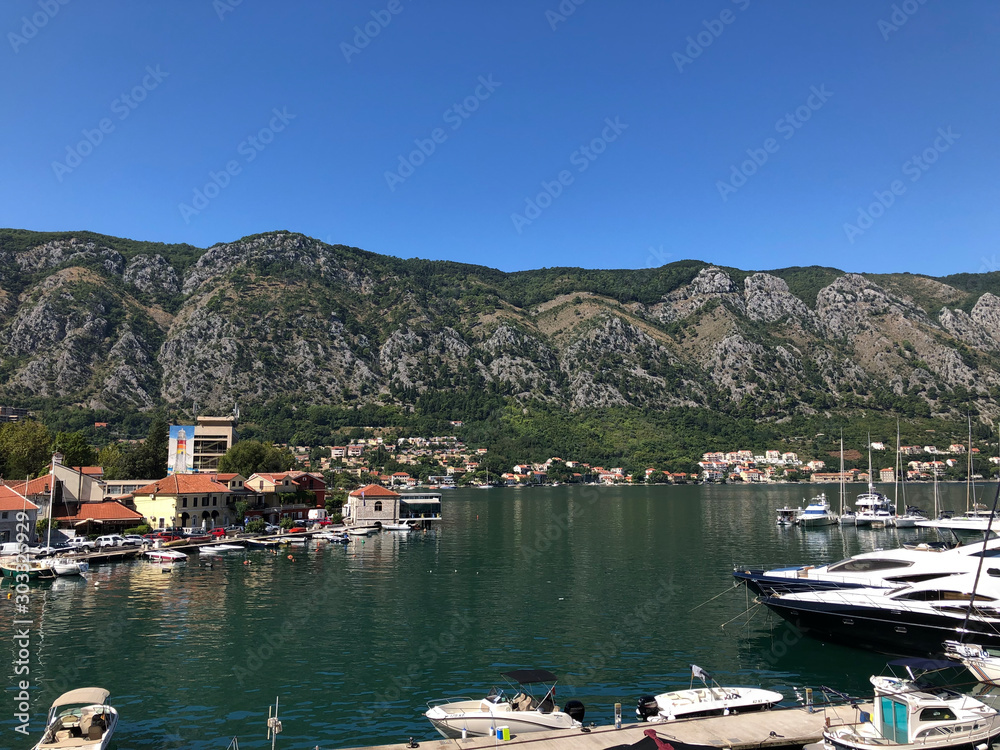View over Kotor bay, Montenegro