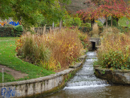 Herbststiimung an der Pader in Paderborn photo