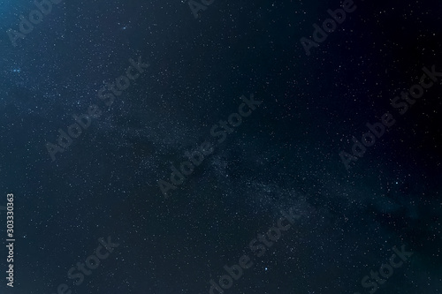 Starry sky background picture of stars in night sky and the Milk