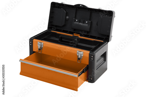 Tool Box Isolated on a White Background.