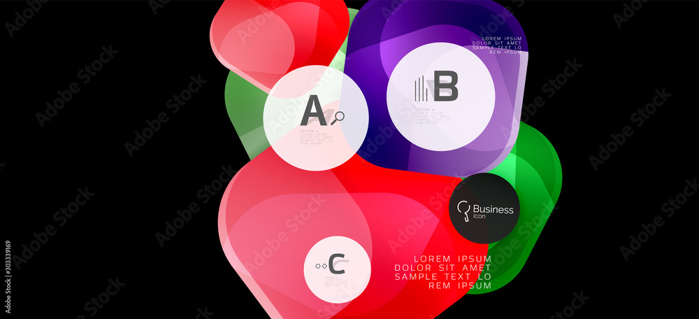 Modern advertising concept for wallpaper design. Vector info graphic design. Vector design concept. Business presentation. Abstract geometric frame.