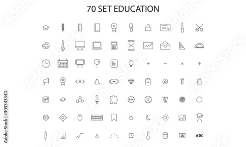 icon set education