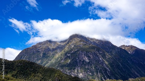 Milford Sound in the Fiordland National Park, New Zealand