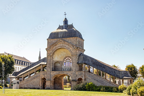 Sainte-Anne-d'Auray. La Scala Sancta à la basilique Sainte-Anne. Morbihan. Bretagne	 photo