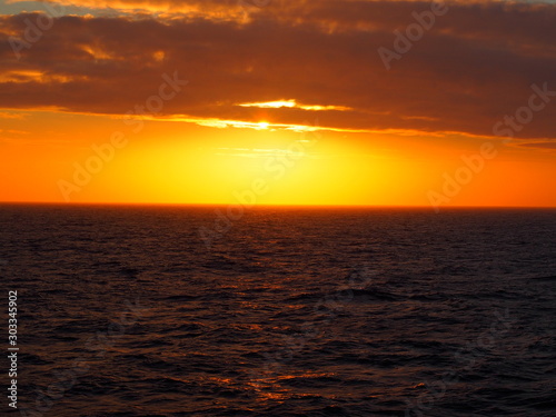 sunset at sea © mark