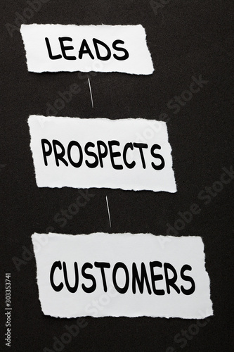 Leads Prospects Customers photo