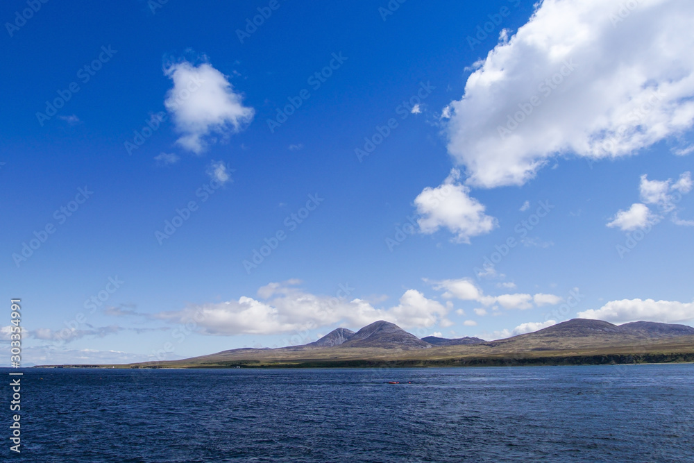 The Paps of Jura and the Sound of Islay seen from Islay