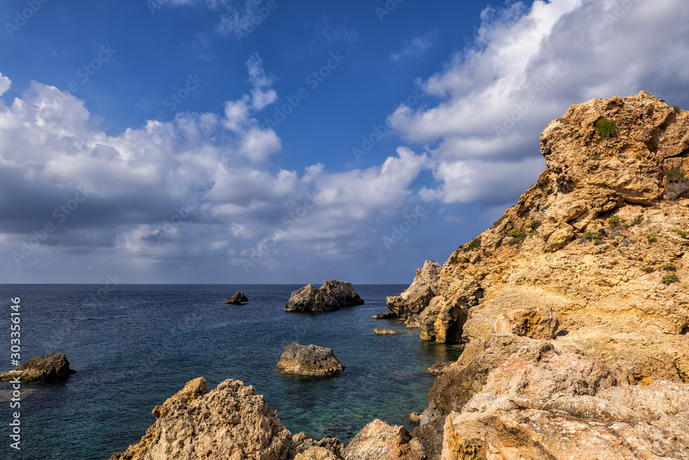 Scenic Malta Sea Coast