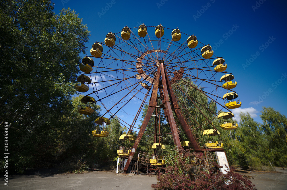 Chernobyl/Pripyat - Ferris wheel