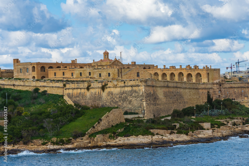 Fort Manoel on Manoel Island, Gzira, Malta