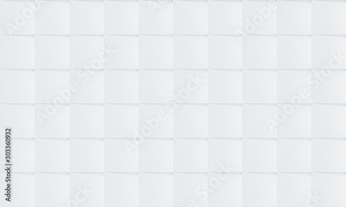 3D WHITE ABSTRACT BACKGROUND, CUBE BACKGROUND