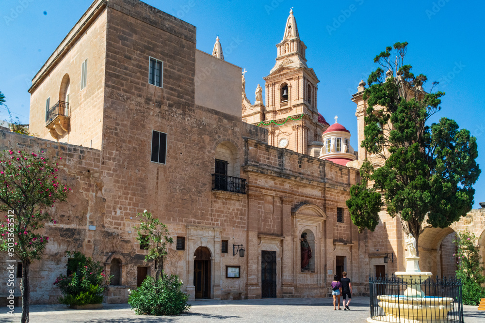 Mellieha Parish Church, mellieha, Malta