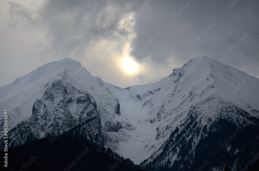 Tatry słowackie, zima