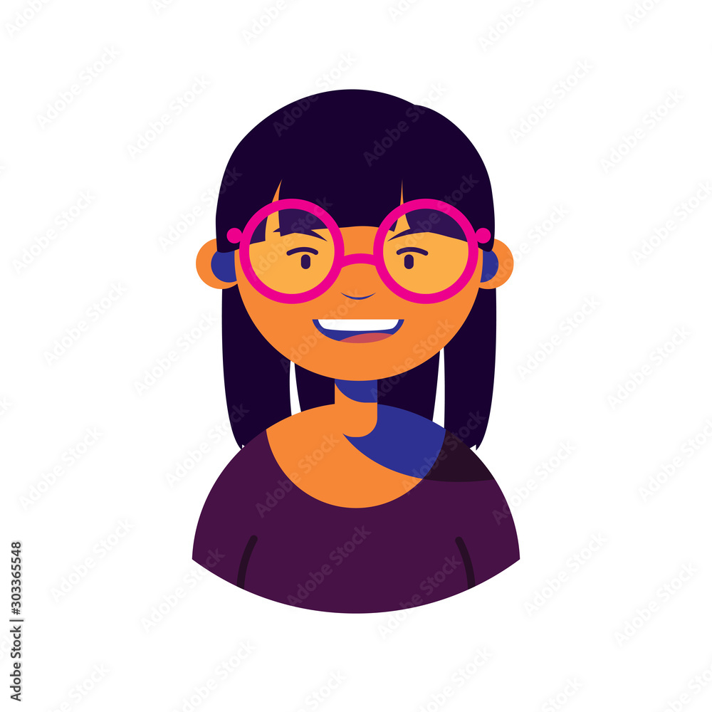 woman character people flat image woman character people flat image