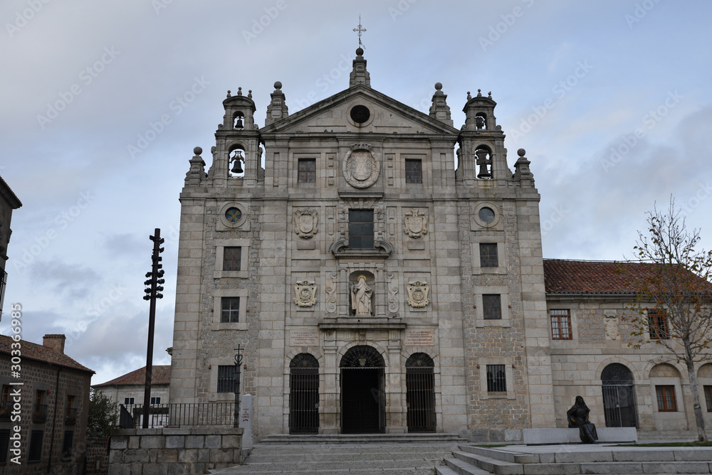 Eglise Santa Teresa à Avila, Espagne