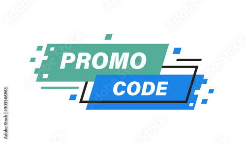 Premium Vector  Promo code. coupon code icon. banner sign. vector  illustration.