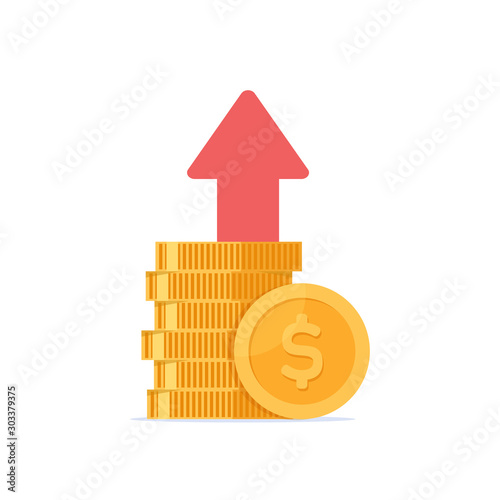 Income increase,high return on investment, revenue growth, interest rate, loan installment, credit money