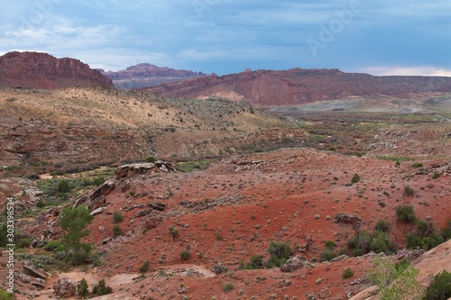 Colorful desert, Arches National Park 