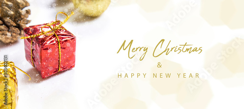 Merry Christmas background  happy new year. Isolated background