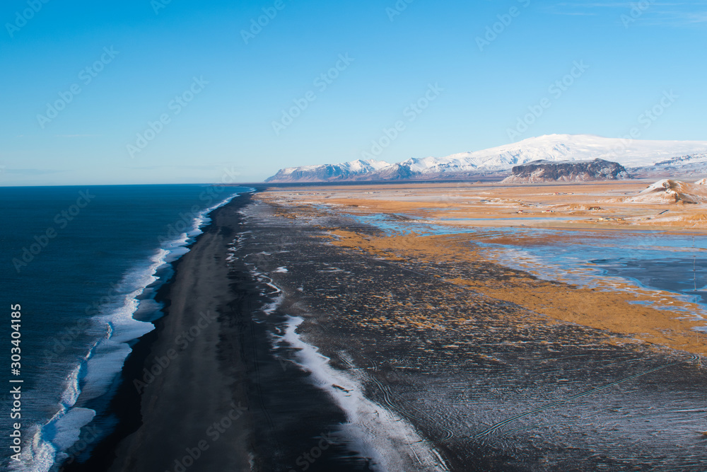 Fototapeta premium seascape of Iceland