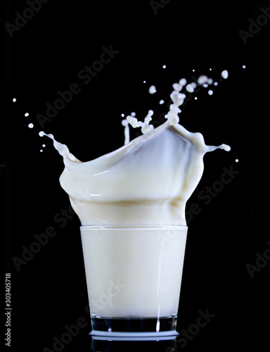Milk Glass Drink Breakfast Milkshake